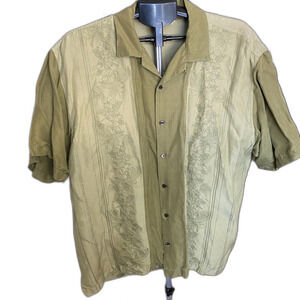 Tommy Bahama Silk Rayon Blend Beachy Vacation Cruise Resort Wear Mens Shirt XL